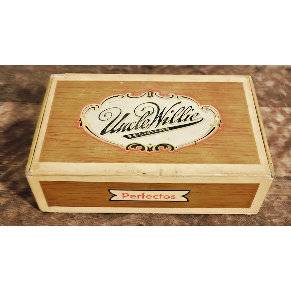 Vintage Uncle Willie Cigar Box